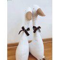 Ins Nordic Cute Goose Baby Sleeps with Dolls Calming Toys Nordic Home Soft Accessories Throwing Pillow 