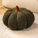 Pumpkin pillow cute female creative shaped sofa cushion Christmas round plush toy yellow cushion large 