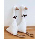 Ins Nordic Cute Goose Baby Sleeps with Dolls Calming Toys Nordic Home Soft Accessories Throwing Pillow 
