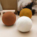 Velvet round ball cushion Throw pillow Waist pillow Pillow ball pillow Nap lovely leisure cushion camera 
