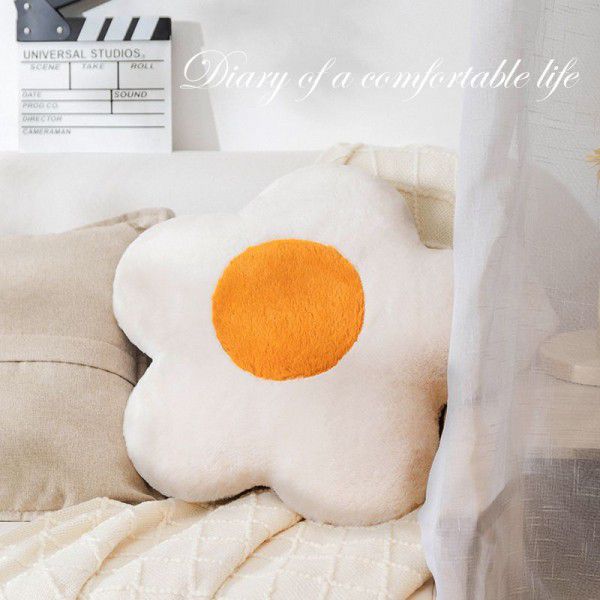 Japanese Flower Throwing Pillow Bedhead Decorative Bed Sleeping Pillow Living Room Sofa Cushion Tatami Window Pillow 