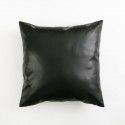 Soft imitation cow leather light luxury pillow cover leather texture waist pillow living room sofa science and technology cloth cushion imitation leather pillow 