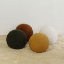 Velvet round ball cushion Throw pillow Waist pillow Pillow ball pillow Nap lovely leisure cushion camera 