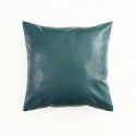 Soft imitation cow leather light luxury pillow cover leather texture waist pillow living room sofa science and technology cloth cushion imitation leather pillow 