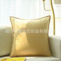 Thickened plush sofa, pillow, cushion cover, office waist pillow, cashmere velvet bed pillow, square core manufacturer 