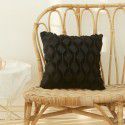 Wholesale special embroidered geometric diamond block plush pillowcase Simple solid color Nordic style household pillowcase 
