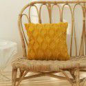 Wholesale special embroidered geometric diamond block plush pillowcase Simple solid color Nordic style household pillowcase 