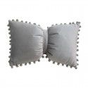 Ins Solid Swan Fluff Ball Bowknot Throw Pillow Girl Sweet Throw Pillow Cover Sofa Cushion can be dual-use 