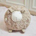 Exported to South Korea Single Little Sheep Doll Pillow Lovely Round Ball Sheep Plush Toy Comfort Puppy Sheep Pillow Doll 