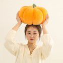 Ins Nordic Halloween Pumpkin Throwing Pillow Simulation Pumpkin Plush Doll Wholesale Creativity Network Red Pumpkin Cushion 
