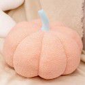 Pumpkin pillow cute female creative shaped sofa cushion Christmas round plush toy yellow cushion large 