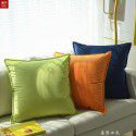 Thickened plush sofa, pillow, cushion cover, office waist pillow, cashmere velvet bed pillow, square core manufacturer 