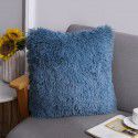 Nordic Sea Velvet Solid Throw Pillow 2022 Cross border Amazon Sofa Plush Pillow Case Office Home Cushion