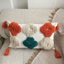 Nordic ins bohemian tufted five pointed star pillow popular home stay sofa bedside cushion office waist pillow 