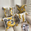 Nordic ins bohemian tufted five pointed star pillow popular home stay sofa bedside cushion office waist pillow 
