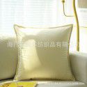 Thickened plush sofa, pillow, cushion cover, office waist pillow, cashmere velvet bed pillow, square core manufacturer 