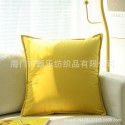 Thickened plush sofa, pillow, cushion cover, office waist pillow, cashmere velvet bed pillow, square core manufacturer 