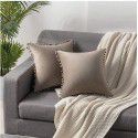 Nordic ins style pillowcase cross-border ball ball velvet solid color pillowcase office sofa pillow bedside cushion 