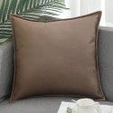 Science and technology cloth pillow sitting room sofa luxury high-end cushion pillow Nordic modern leather waterproof car waist pillow 