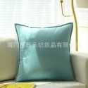 Thickened plush sofa, pillow, cushion cover, office waist pillow, cashmere velvet bed pillow, square core manufacturer 