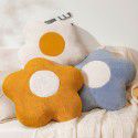 Japanese Flower Throwing Pillow Bedhead Decorative Bed Sleeping Pillow Living Room Sofa Cushion Tatami Window Pillow 