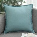 Science and technology cloth pillow sitting room sofa luxury high-end cushion pillow Nordic modern leather waterproof car waist pillow 