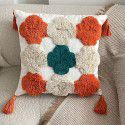 Nordic ins bohemian tufted five pointed star pillow popular home stay sofa bedside cushion office waist pillow 