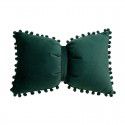 Ins Solid Swan Fluff Ball Bowknot Throw Pillow Girl Sweet Throw Pillow Cover Sofa Cushion can be dual-use 