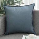Science and technology cloth pillow sitting room sofa luxury high-end cushion pillow Nordic modern leather waterproof car waist pillow 