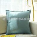 Thickened plush sofa, pillow, cushion cover, office waist pillow, cashmere velvet bed pillow, square core manufacturer 