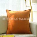 Thickened plush sofa, pillow, cushion cover, office waist pillow, cashmere velvet bed pillow, square core manufacturer 