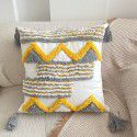 Nordic ins bohemian tufted five pointed star pillow popular home stay sofa bedside cushion office waist pillow 