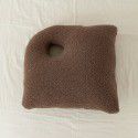 Meimo Color Palette Shaped Throw Pillow Granular Woolen Cushion in Autumn and Winter Tatami Float Window Multi color Soft 