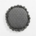 Ruijing ins wind net red knitting bedside sofa, living room, ball pillow, bedside cushion, Eni yarn 