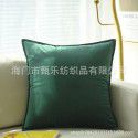 Thickened plush sofa, pillow, cushion cover, office waist pillow, cashmere velvet bed pillow, square core manufacturer 