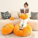Ins Nordic Halloween Pumpkin Throwing Pillow Simulation Pumpkin Plush Doll Wholesale Creativity Network Red Pumpkin Cushion 