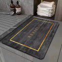 The manufacturer's new wear-resistant and dirt resistant carpet, toilet, bathroom, kitchen door mat, water absorption, quick drying floor mat can be issued on behalf