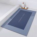 Nordic simple diatom mud soft cushion Bathroom Water absorbing quick drying floor mat Oval floor mat Door mat