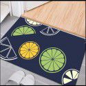 Nordic simple crystal velvet floor mat Non slip water absorbing doormat Cartoon ins Air bathroom porch Toilet 