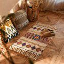 Nordic ins cotton and linen tassel woven floor mats Bedside mattresses are simple Modern carpets can be machine washed 