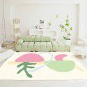New style garden flowers and grass ins style living room, tea table carpet, girls' bedroom, bedside carpet, sofa, decorative floor mats, wholesale 