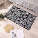 Nordic ins cotton and linen tassel woven floor mats Bedside mattresses are simple Modern carpets can be machine washed 