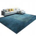 Wholesale solid color living room crystal velvet floor mats Household entrance door Bedroom carpets are easy to clean, dirt resistant and anti-skid floor mats 