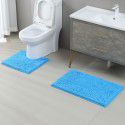 Amazon Hot Sale Chenille Floor Mat Long Wool Toilet Floor Mat Bathroom Absorbent Carpet Factory Direct Sale Can Be Issued 