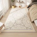Blackstone Apartment Carpet, Living Room, Round Pile, French Cream Style, Minimal Bedside Carpet, Chessboard Checker Bedroom Carpet, Wholesale 