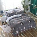 Wholesale thickened and brushed four piece sets of student dormitory three piece sets of spring, autumn and winter single sheets, quilt covers and bedding 