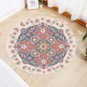 Round Floor Mat Bedside Living Room Decorative Carpet Round Computer Chair Cushion Corner Chair Cushion Basket Carpet Thin 