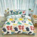 [Super factory] Manufacturer wholesale 2022 pure cotton four piece set Xiains style cotton skin friendly sheet four piece set 