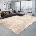 Wholesale solid color living room crystal velvet floor mats Household entrance door Bedroom carpets are easy to clean, dirt resistant and anti-skid floor mats 