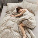 Simple cotton washable cotton bedding 4-piece set of cotton quilt cover bedspread sets supplied by manufacturers directly for wholesale